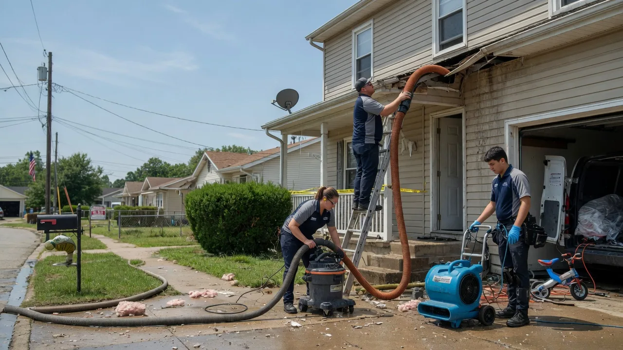 Water Damage Restoration in Greentown, OH near me